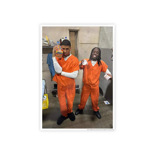 BUNK BUDDIES KAI AND NLE PRISON POSTER