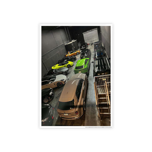 14 CAR FLEET POSTER