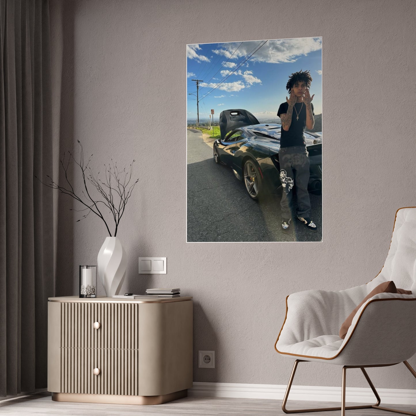 BACK UP BEEP JUST LIKE A BUS LIL TONY POSTER