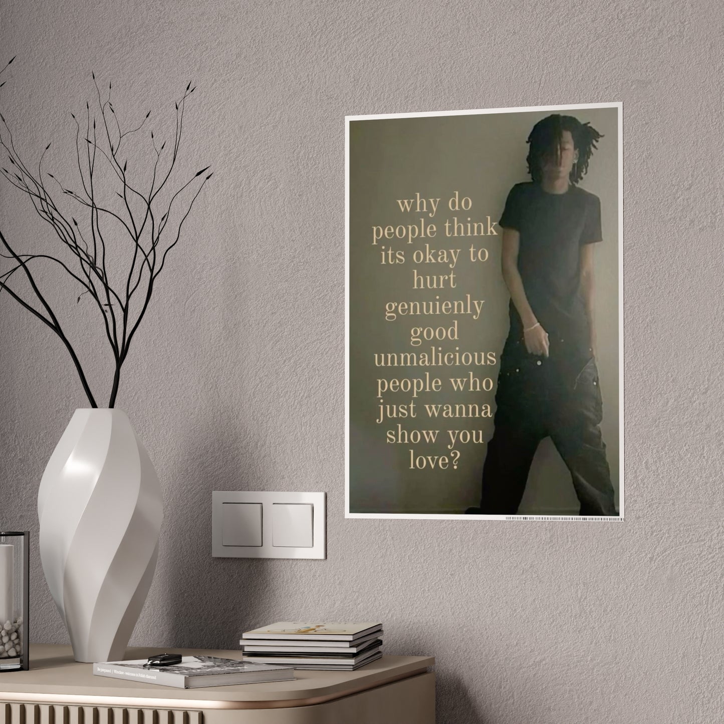 WHY DO PEOPLE HURT POSTER