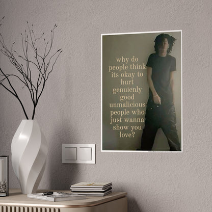 WHY DO PEOPLE HURT POSTER