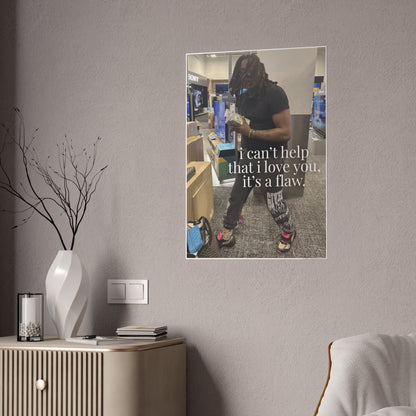 LOVE 4 EVER LUCKI POSTER