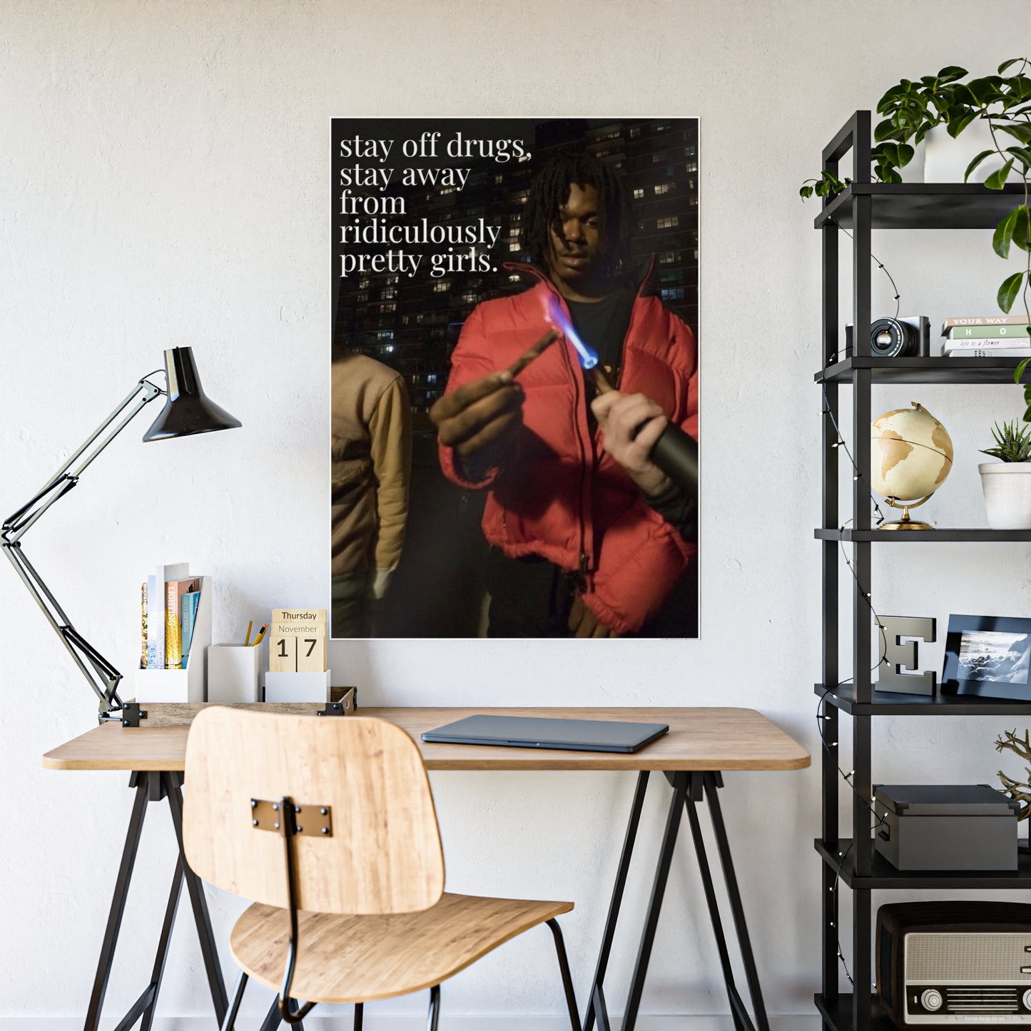 LUCKI 2 RULES POSTER