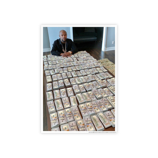 $1000000 MONEY FLOYD MAYWEATHER POSTER