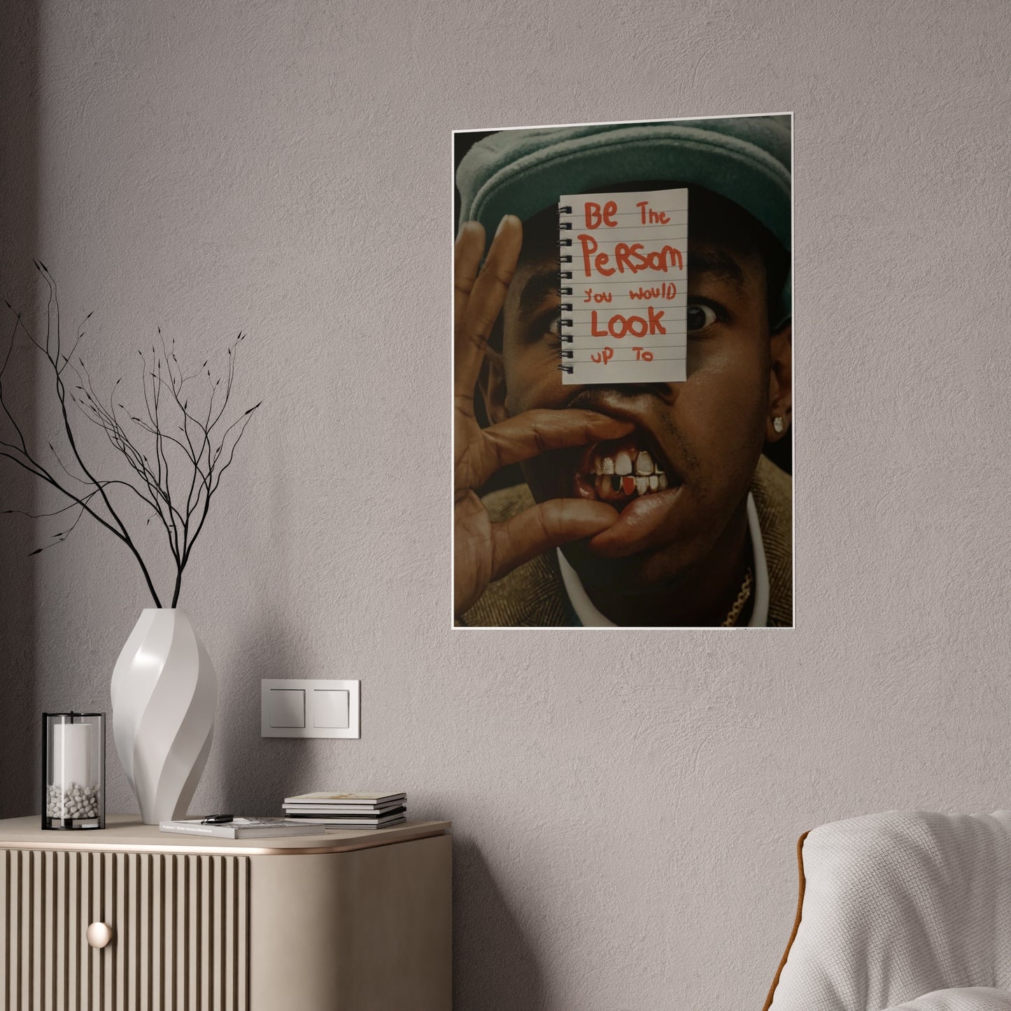 BE YOUR ROLE MODEL TYLER THE CREATOR POSTER