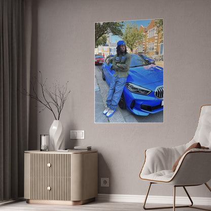 ALL BLUE KAI CENAT POSTER